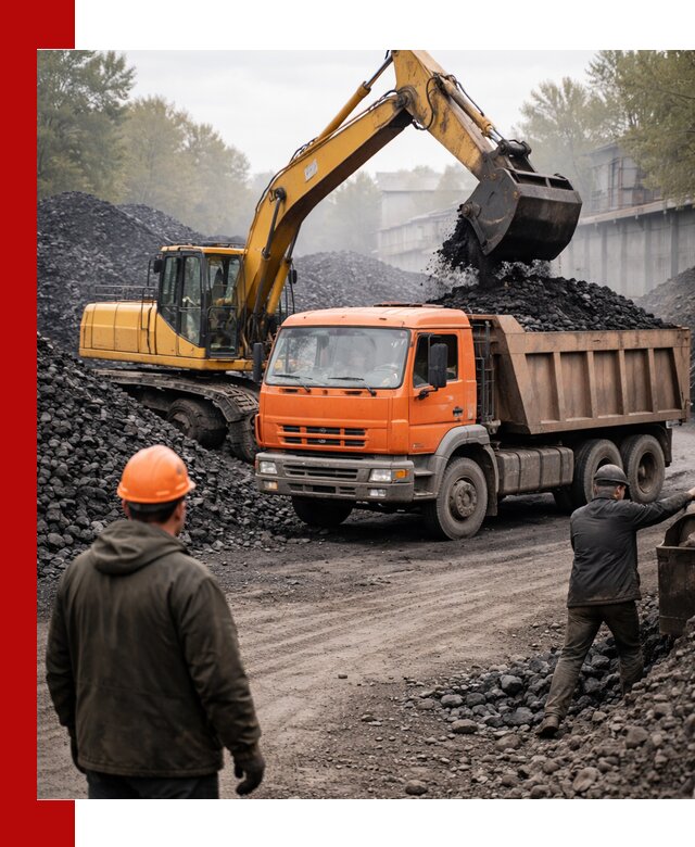 Доставка угля автотранспортом в Новочеркасске быстро и выгодно