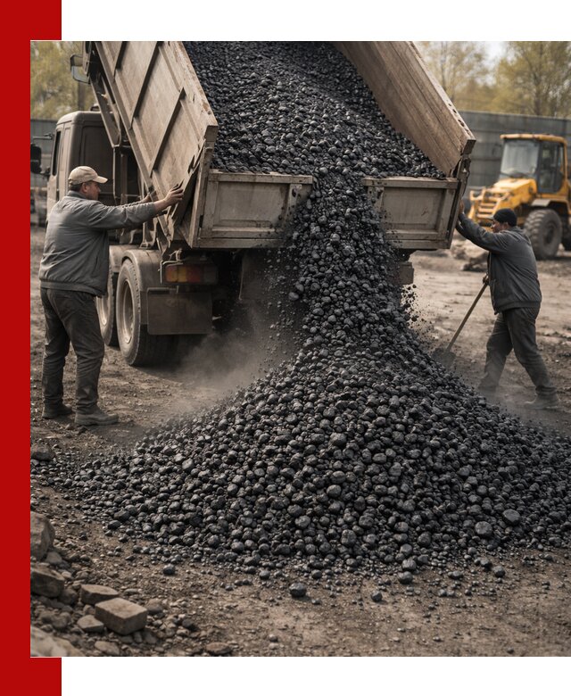 Доставка угля семечка самосвалами в Новочеркасске