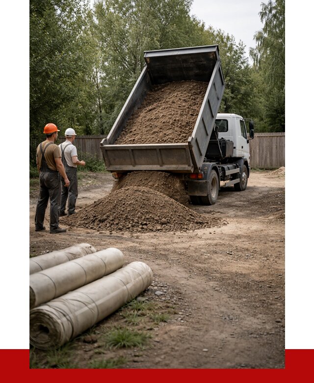 Доставка сыпучих материалов самосвалом в [cvi] от 4298 р. | ПРОНЕРУДНвч