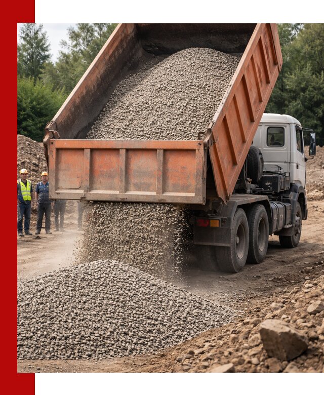 Доставка сыпучих материалов самосвалом в Новочеркасске быстро и надежно