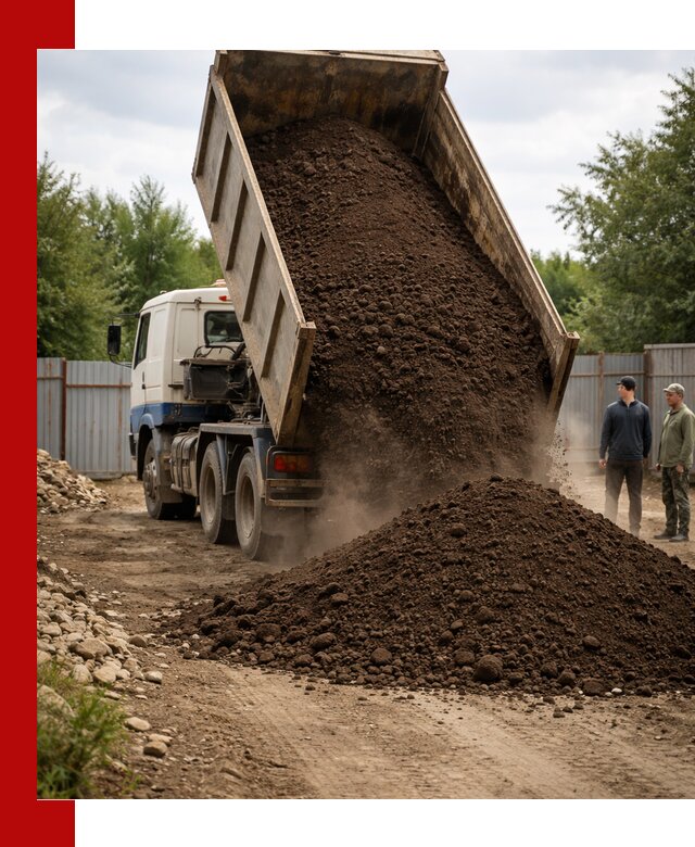 Доставка самосвалом 10 кубов в Новочеркасске быстро и надёжно