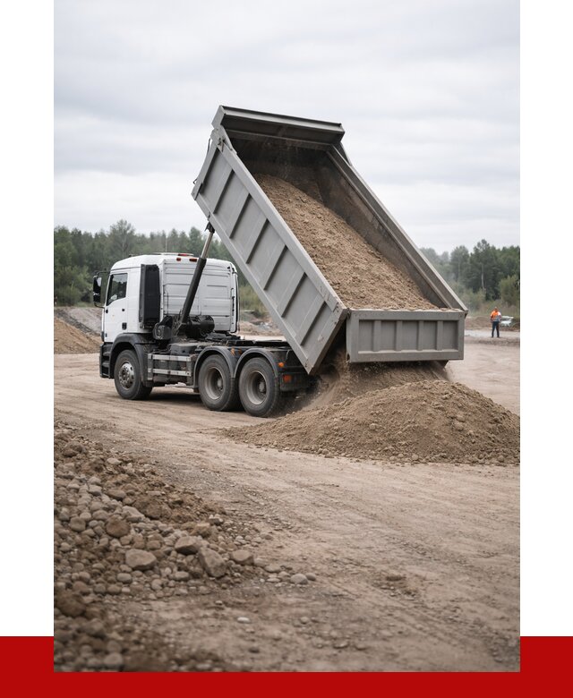 Доставка самосвалом 15 кубов в Новочеркасске от 6652 руб. | ПРОНЕРУДНвч