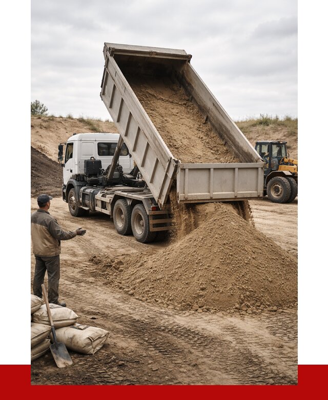 Доставка самосвалом 20 кубов в Новочеркасске от 7676 р. | ПРОНЕРУДНвч