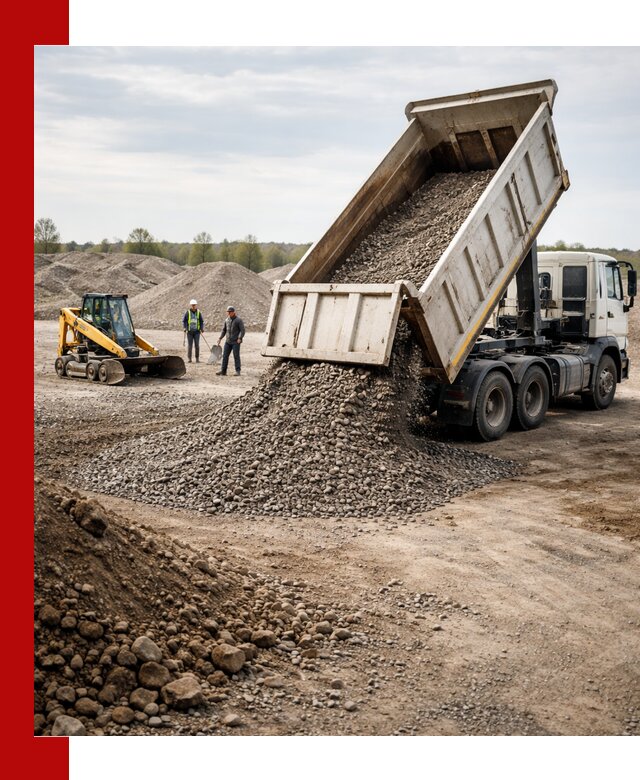 Доставка самосвалом 25 м³ в Новочеркасске быстро и надежно