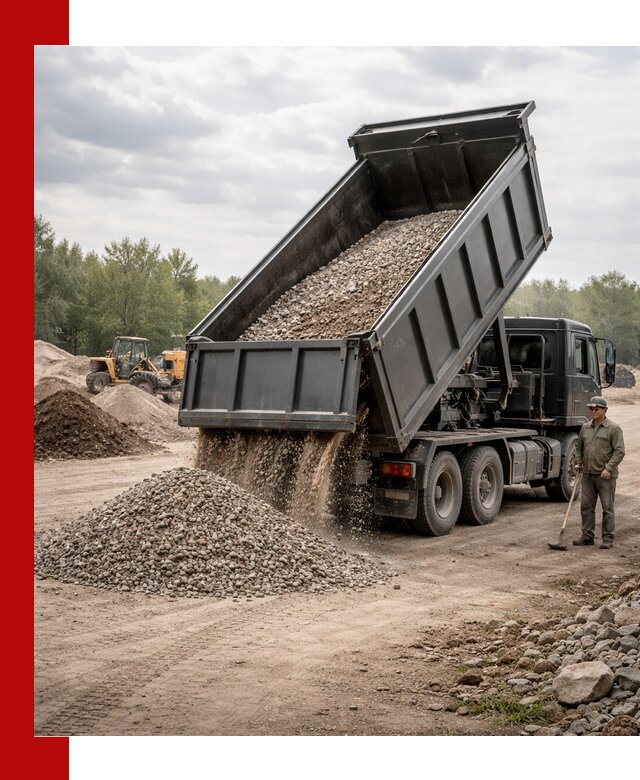 Доставка самосвалом 30 м3 по выгодным ценам в Новочеркасске